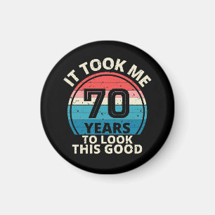 70th Birthday Magnet