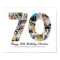 70th Birthday Number 70 Photo Collage Anniversary