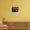 70th Birthday Number 70 Photo Collage Gift