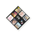 70th birthday party black photo collage name