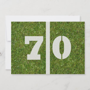 70th Birthday Party Invitation! Invitation