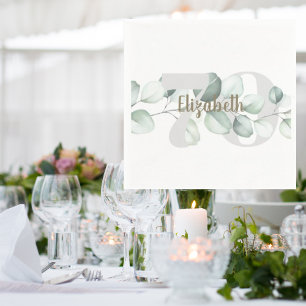 70th Birthday Personalised Napkins