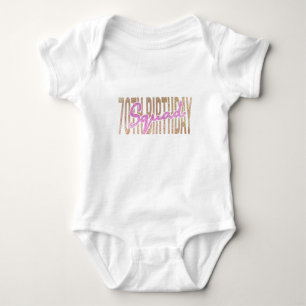 70th birthday squad quote sayings baby bodysuit