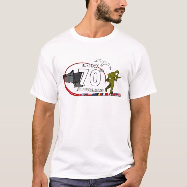 70th D-Day anniversary T-Shirt (Front)