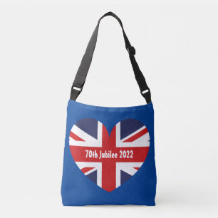70th Jubilee 2022 British Flag Crossbody Bag