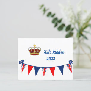 70th Jubilee  2022 Celebration Postcard