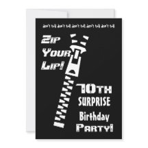 70th SURPRISE Birthday Party Invitation Template