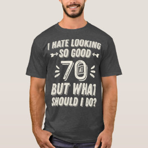 70th Wedding Anniversary For Him Her 70 Birthday F T-Shirt