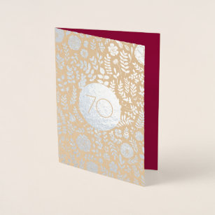 70th Wedding Anniversary Greeting Cards