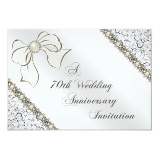  70th  Wedding  Anniversary  Cards  Invitations Zazzle com au 