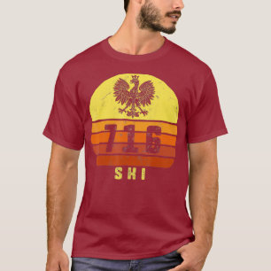 716SKI Polish Eagle Dyngus Day Polska Poland T-Shirt