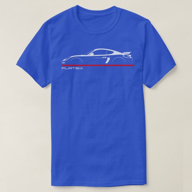718 GT4 Track Car Motorsport Flatsix  T-Shirt (Design Front)