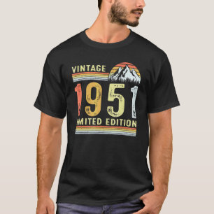 71 Year Old Vintage 1951 71st Birthday T-Shirt