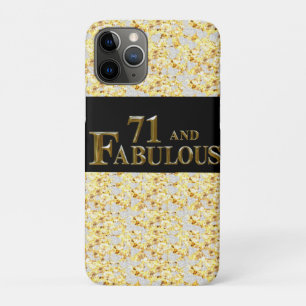 71st  Birthday  iPhone 11 Pro Case
