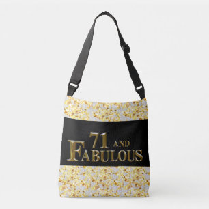 71st Birthday Crossbody Bag