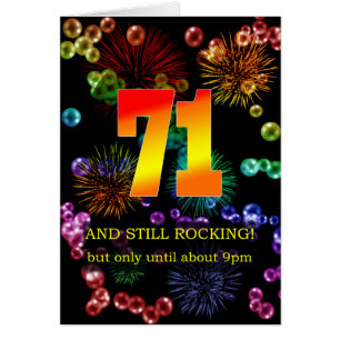71st Birthday Still Rocking