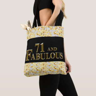 71st  Birthday  Tote Bag