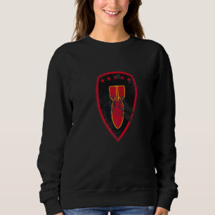 71st Ordnance Group Eod Patch  Vintage Worn Look   Sweatshirt