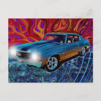 72 Chevy Chevelle Post Card