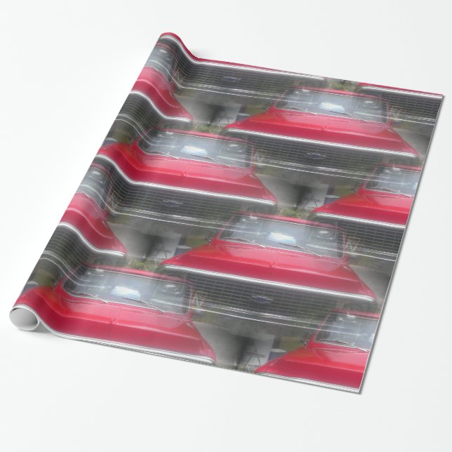 ‘72 Chevy Wrapping Paper (Unrolled)