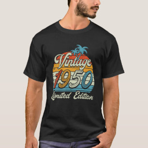 72 Years Old Vintage 1950 Retro Seventieth-Second T-Shirt