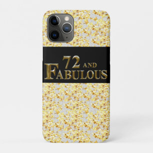 72nd  Birthday  iPhone 11 Pro Case