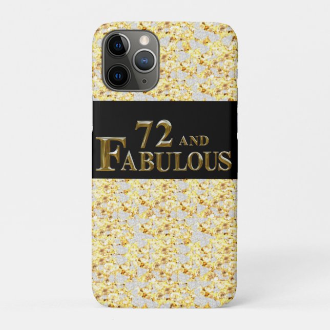 72nd  Birthday  Case-Mate iPhone Case (Back)