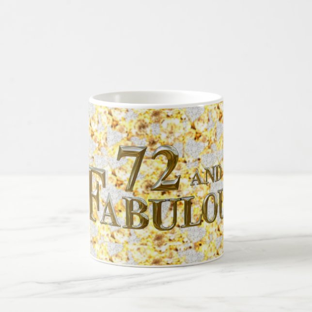 72nd Birthday  Coffee Mug (Center)