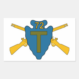 72nd Infantry Brigade Combat Team Rectangular Sticker