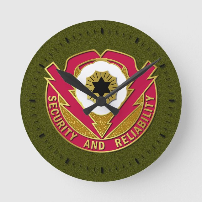 72nd Ord Round Clock (Front)