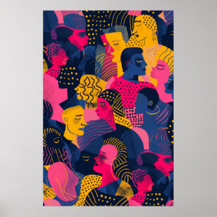 736 Urban Mosaic Everyday Heroes Poster