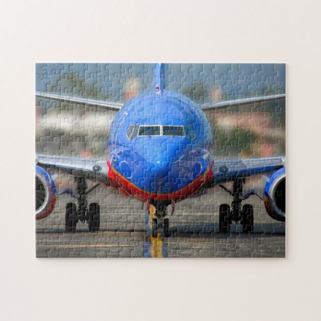 737 AIRLINER (11x14 INCH) Jigsaw Puzzle (Horizontal)