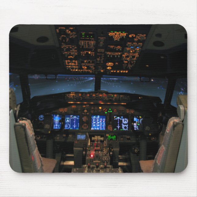 737 cockpit mouse pad (Front)