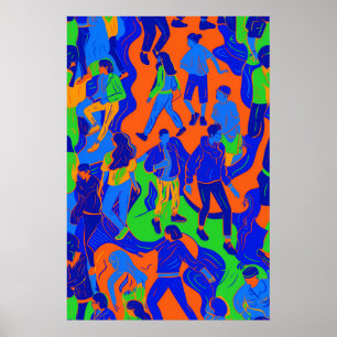 739 Urban Mosaic Everyday Heroes Poster
