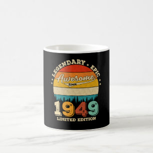 73 Year Old Awesome Since 1949 73rd Birthday Gift Coffee Mug