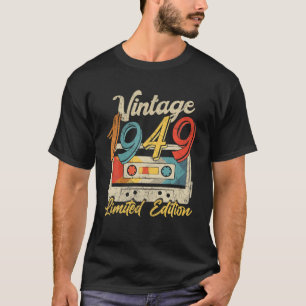 73 Years Old Vintage 1949 Cassette Tape Retro 73Rd T-Shirt