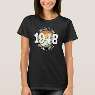 73th Anniversary 1948 Edition Original Parts Vinta T-Shirt