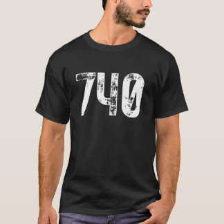 740 Area Code Newark OH Mobile Telephone Area Code T-Shirt