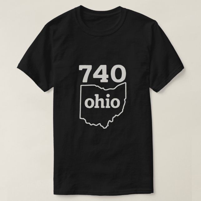 740 Ohio  T-Shirt (Design Front)