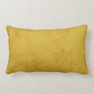 7471 MUSTARD YELLOW TEXTURE GRUNGE TEMPLATES DIGIT LUMBAR CUSHION