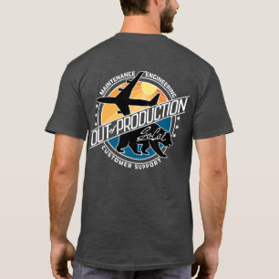 747 & Bear -  Back - dark shirts