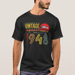 74 Year Old Gifts Vintage 1948 Limited Edition 74T T-Shirt