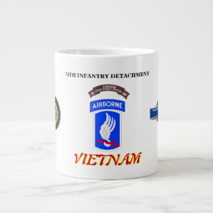 74TH INFANTRY DETACHMENT VIETNAM JUMBO MUG