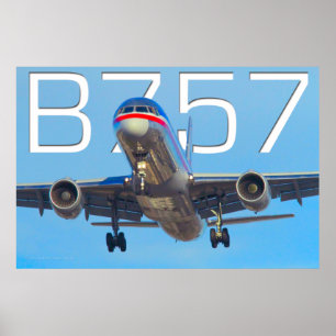 757 AIRLINER POSTER