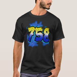 758 Saint Lucia Souvenir Saint Lucia Flag Colours T-Shirt