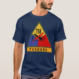758th Tank Battalion SSI w Name Tape