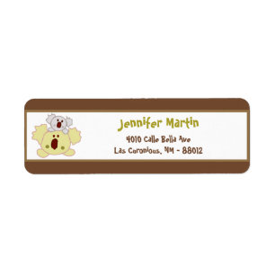 .75"x2.25" Return Address Label Tropical Punch