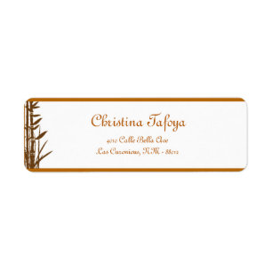 .75"x2.25" Return Address Warm Sunset Label