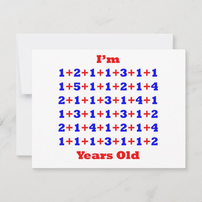 75 Years old! Card (Front)