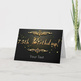 75th Birthday! Card